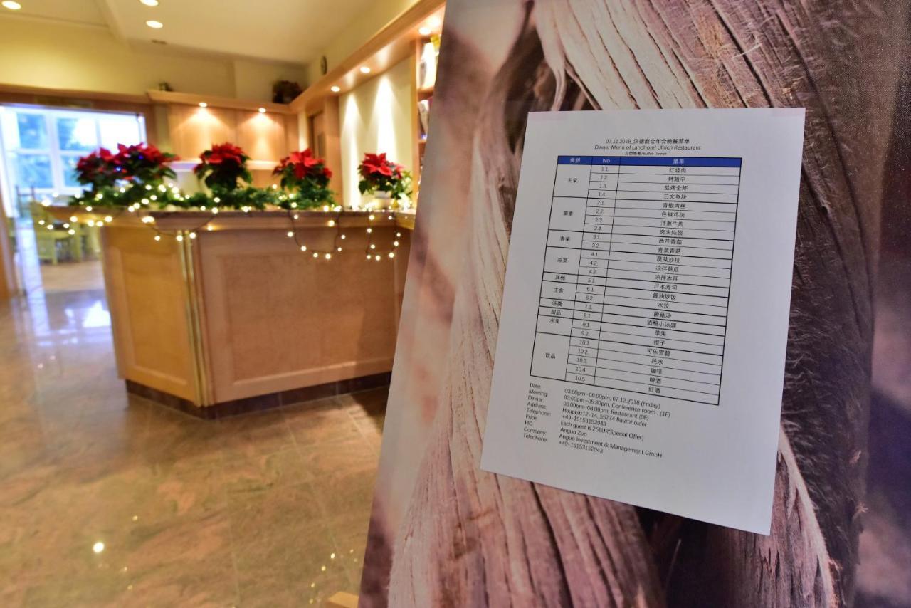 Landhotelullrich Baumholder Eksteriør bilde
